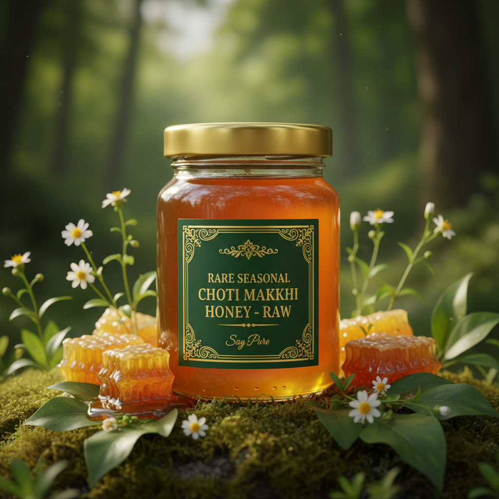 Rare Seasonal Choti Makkhi Honey – Raw